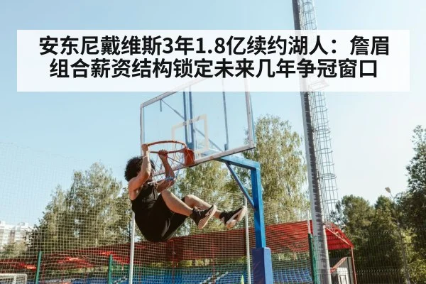 安东尼戴维斯3年1.8亿续约湖人:詹眉组合薪资结构锁定未来几年争冠窗口(j9.com)